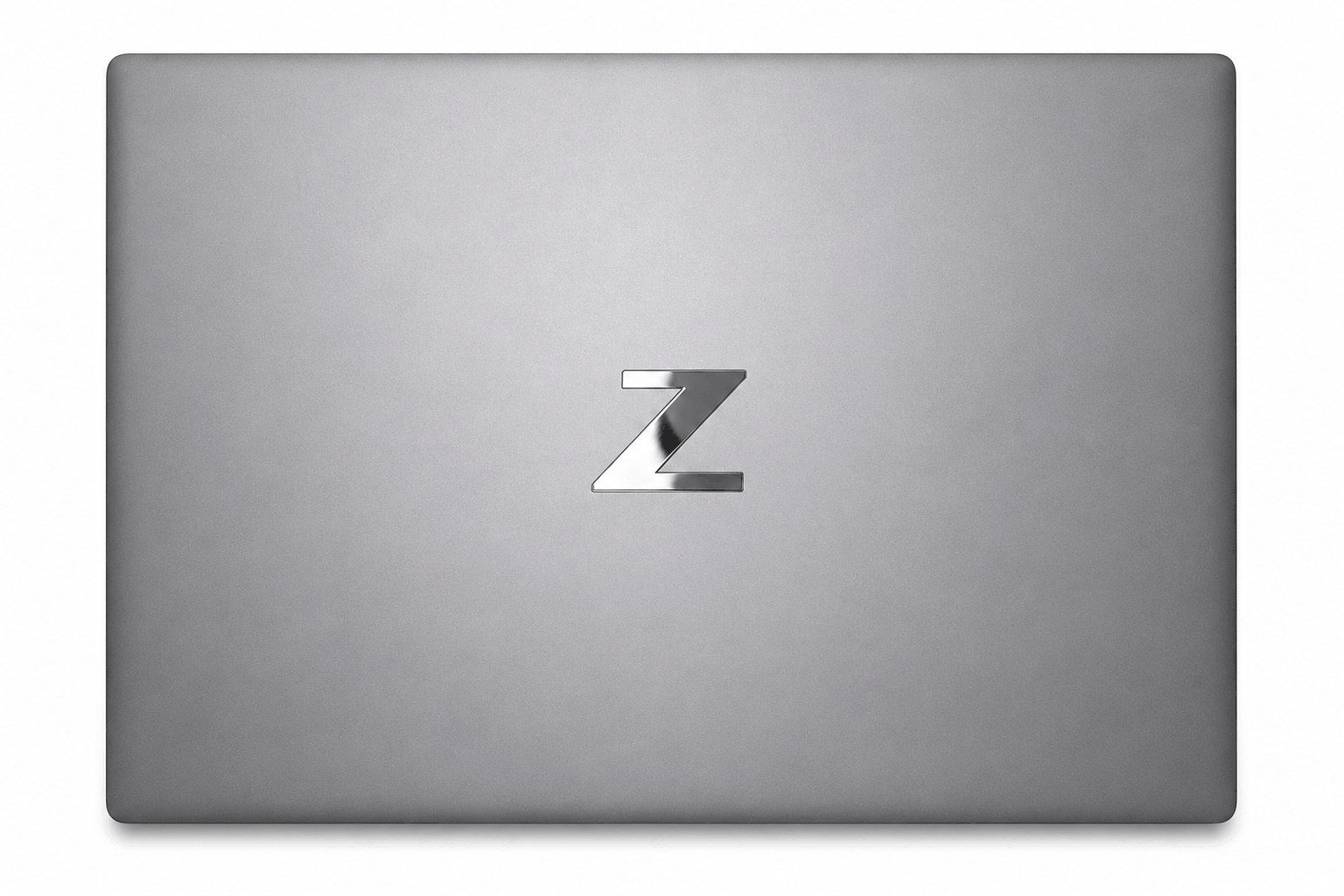 HP ZBook workstation, top lid with Z logo