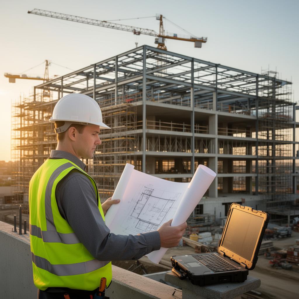 Construction, BlueMonk Tech workstation deployment context
