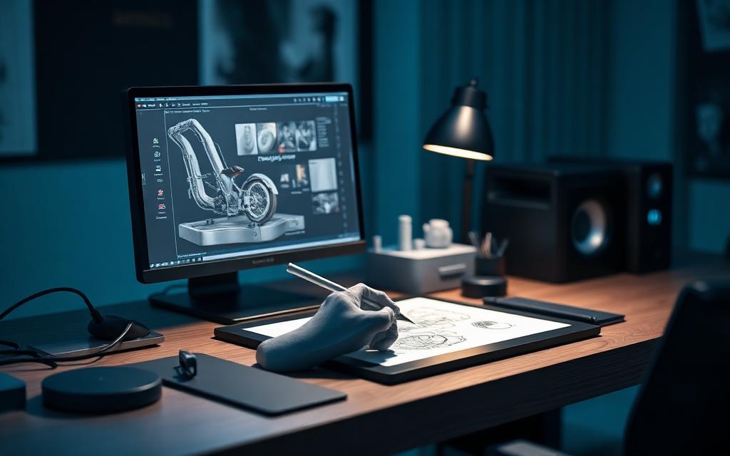 Industrial Design, BlueMonk Tech workstation deployment context